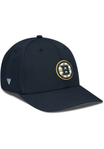 Levelwear Boston Bruins Mens Black Rise Structured Flex Hat