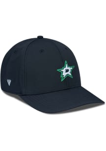 Levelwear Dallas Stars Mens Black Rise Structured Flex Hat