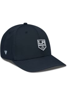 Levelwear Los Angeles Kings Mens Black Rise Structured Flex Hat