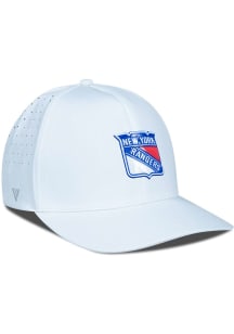 Levelwear New York Rangers Mens White Zeta Structured Flex Hat