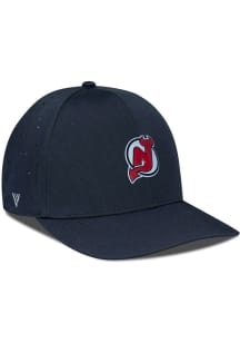 Levelwear New Jersey Devils Mens Black Zeta Structured Flex Hat