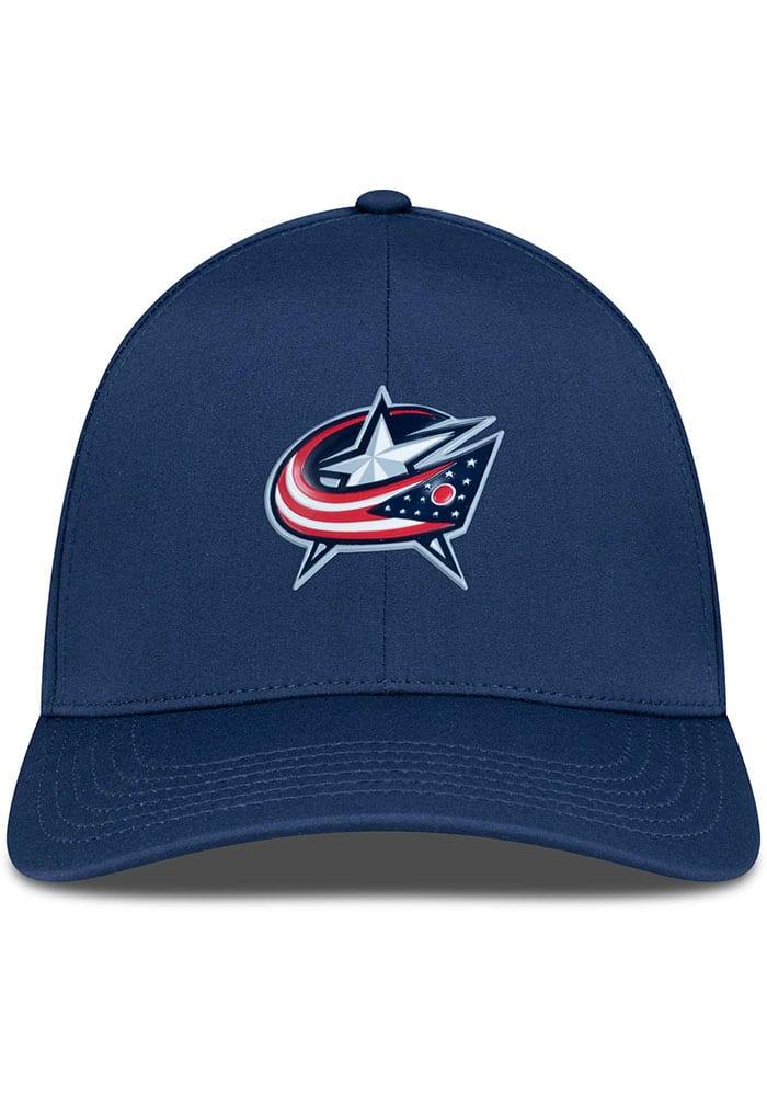 Levelwear Columbus Blue Jackets Mens Navy Zeta Structured Flex Hat