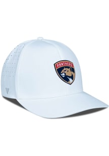 Levelwear Florida Panthers Mens White Zeta Structured Flex Hat