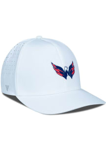 Levelwear Washington Capitals Mens White Zeta Structured Flex Hat