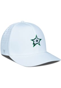 Levelwear Dallas Stars Mens White Zeta Structured Flex Hat
