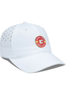 Levelwear Calgary Flames White Haven Structured Womens Adjustable Hat