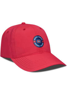 Levelwear Montreal Canadiens Crest Unstructured Adjustable Hat - Red