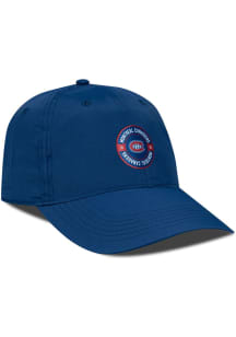 Levelwear Montreal Canadiens Crest Unstructured Adjustable Hat - Navy Blue