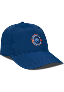 Levelwear Edmonton Oilers Crest Unstructured Adjustable Hat - Navy Blue