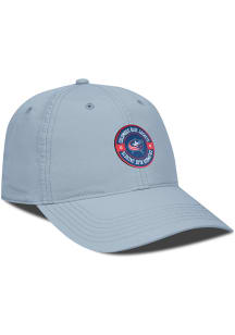 Levelwear Columbus Blue Jackets Crest Unstructured Adjustable Hat - Grey