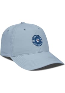 Levelwear Winnipeg Jets Crest Unstructured Adjustable Hat - Grey