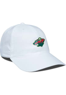 Levelwear Minnesota Wild Matrix Tech Unstructured Adjustable Hat - White