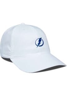 Levelwear Tampa Bay Lightning Matrix Tech Unstructured Adjustable Hat - White