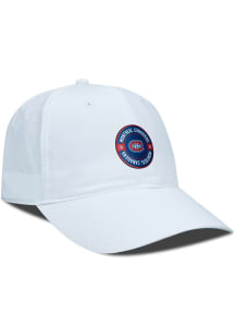 Levelwear Montreal Canadiens Crest Poly Accuracy Adjustable Hat - White