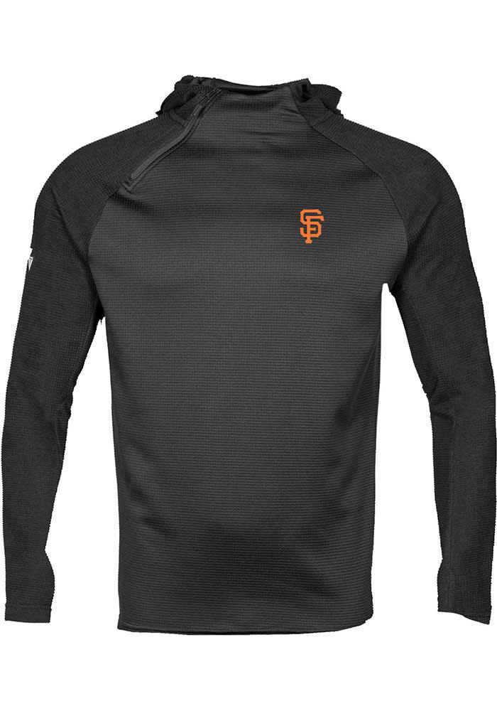 Levelwear San Francisco Giants Black City Connect Recruit Fashion Hood, Black, 80% Cotton / 20% POLYESTER, Size L, Rally House