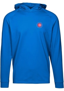 Levelwear Chicago Cubs Mens Blue Dimension Long Sleeve Hoodie