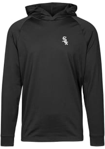 Levelwear Chicago White Sox Mens Black Dimension Long Sleeve Hoodie