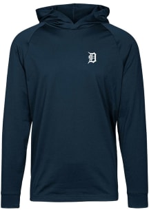 Levelwear Detroit Tigers Mens Navy Blue Dimension Long Sleeve Hoodie