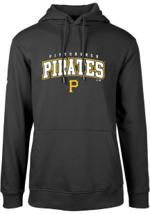 Levelwear Pittsburgh Pirates Mens Black Podium Long Sleeve Hoodie