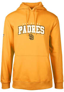 Levelwear San Diego Padres Mens Gold Podium Long Sleeve Hoodie