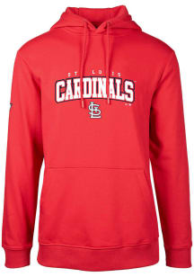 Levelwear St Louis Cardinals Mens Red Podium Long Sleeve Hoodie