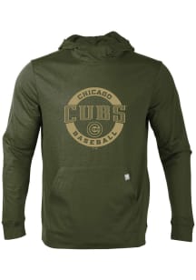 Levelwear Chicago Cubs Mens Green Thrive Fashion Hood