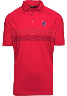 Levelwear Boston Red Sox Mens Red Mason Short Sleeve Polo