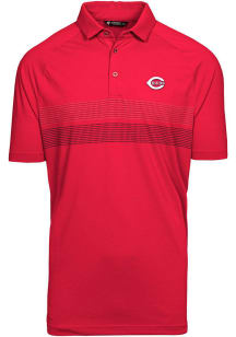 Levelwear Cincinnati Reds Mens Red Mason Short Sleeve Polo