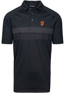 Levelwear San Francisco Giants Mens Black Mason Short Sleeve Polo