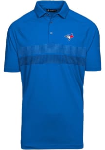 Levelwear Toronto Blue Jays Mens Blue Mason Short Sleeve Polo