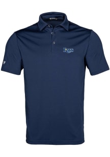 Levelwear Tampa Bay Rays Mens Navy Blue Original Short Sleeve Polo
