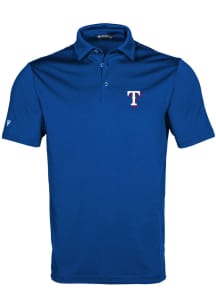 Levelwear Texas Rangers Mens Blue Original Short Sleeve Polo