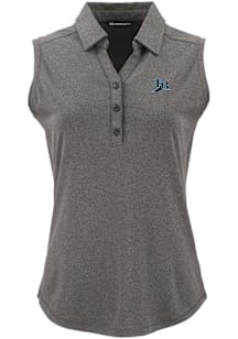 Cutter and Buck Tampa Bay Rays Womens Black Cooperstown  Forge Eco Polo Shirt