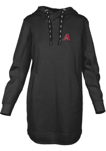 Levelwear Arizona Diamondbacks Womens Black Cover Dress Hooded Sweatshirt