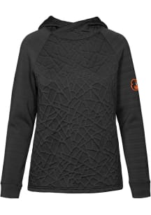 Levelwear Baltimore Orioles Womens Black Kenzie Hooded Sweatshirt