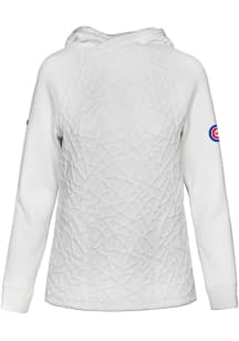 Levelwear Chicago Cubs Womens White Kenzie Hooded Sweatshirt