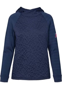 Levelwear Los Angeles Angels Womens Navy Blue Kenzie Hooded Sweatshirt