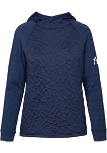 Levelwear New York Yankees Womens Navy Blue Kenzie Hooded Sweatshirt