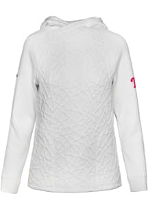 Levelwear Philadelphia Phillies Womens White Kenzie Hooded Sweatshirt