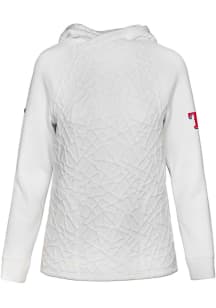 Levelwear Texas Rangers Womens White Kenzie Hooded Sweatshirt