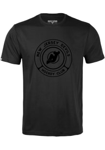 Levelwear New Jersey Devils Black Richmond Short Sleeve T Shirt