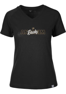 Levelwear Anaheim Ducks Womens Black Ariya Short Sleeve T-Shirt