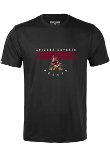 Levelwear Arizona Coyotes Black Richmond Short Sleeve T Shirt