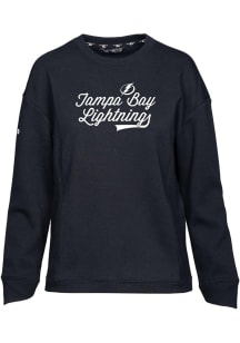 Levelwear Tampa Bay Lightning Womens Black Fiona Crew Sweatshirt