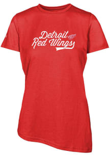 Levelwear Detroit Red Wings Womens Red Birch Short Sleeve T-Shirt