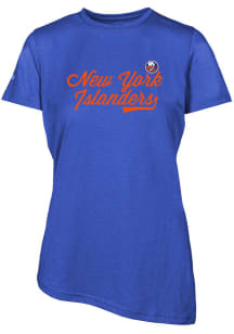 Levelwear New York Islanders Womens Blue Birch Short Sleeve T-Shirt