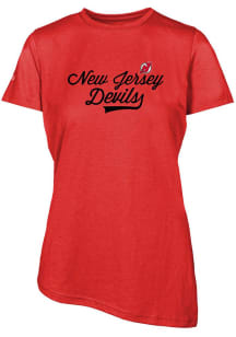 Levelwear New Jersey Devils Womens Red Birch Tank Top