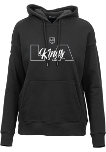 Levelwear Los Angeles Kings Womens Black Adorn Hooded Sweatshirt
