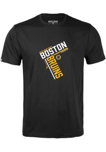 Levelwear Boston Bruins Black Richmond Short Sleeve T Shirt