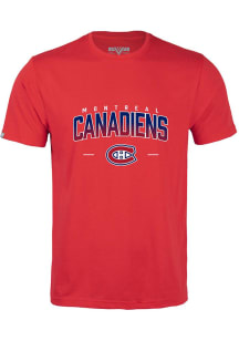 Levelwear Montreal Canadiens Red Richmond Short Sleeve T Shirt